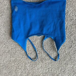 Free People Blue Tank Top